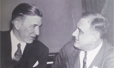 Governor Floyd B. Olson and President Franklin D. Roosevelt in Washington, DC.