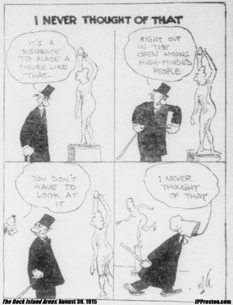 Rock Island Argus - I Never Thought of That - 1915