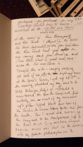 Inscription in Anais Nin Biography